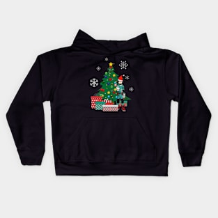 Izuku Midoriya Around The Christmas Tree Kids Hoodie